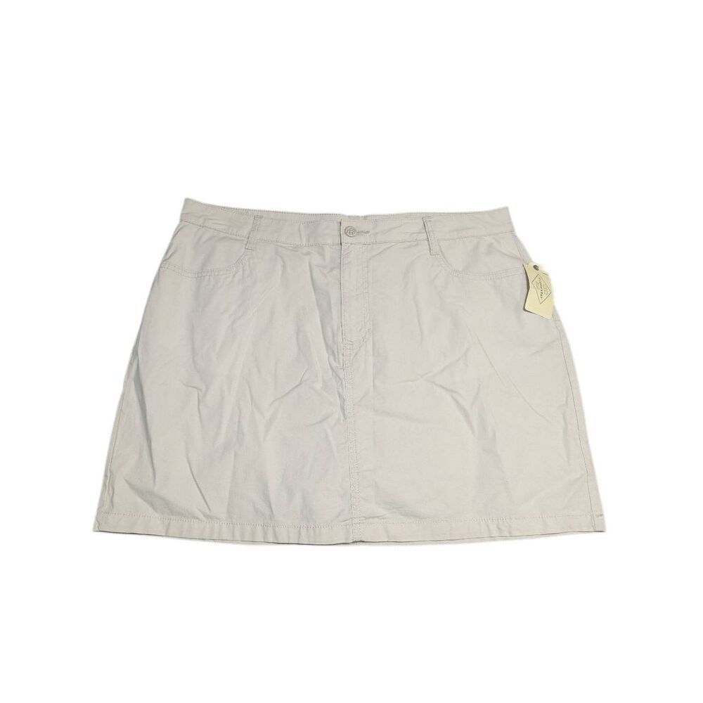 Arizona Skort Casual Tan A-line Women's Petite 16P
